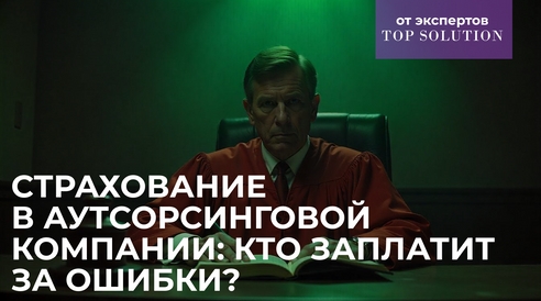 Страхование в аутсорсинге: кто заплатит за ошибки? Страхование в аутсорсинге: кто заплатит за ошибки?