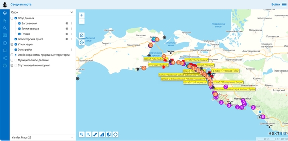 Онлайн-карта, разработанная волонтерским digital-сообществом Онлайн-карта, разработанная волонтерским digital-сообществом