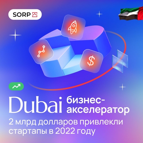 Бизнес-акселератор “Дубай” - $2 млрд привлекли стартапы в 2022 году  Бизнес-акселератор “Дубай” - $2 млрд привлекли стартапы в 2022 году