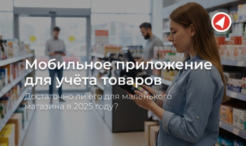 Мобильное приложение для учёта товаров: достаточно ли его для маленького магазина в 2025 году? Мобильное приложение для учёта товаров: достаточно ли его для маленького магазина в 2025 году?