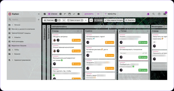 Все доски находятся в одном пространстве — чтобы найти нужную информацию, не нужно переключаться между вкладками Все доски находятся в одном пространстве — чтобы найти нужную информацию, не нужно переключаться между вкладками