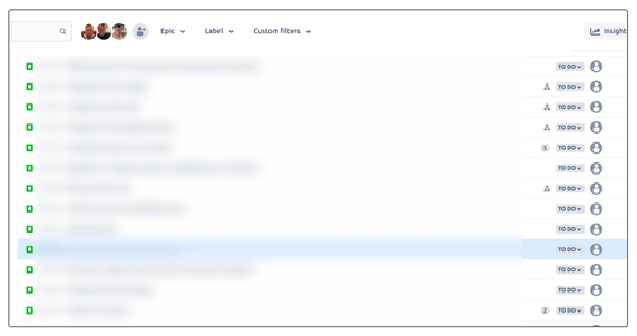 Бэклог историй на scrum-доске в Jira – один сплошной список. Бэклог историй на scrum-доске в Jira – один сплошной список.