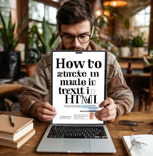 Как сделать текст в HTML: от базового форматирования до продвинутых техник Как сделать текст в HTML: от базового форматирования до продвинутых техник