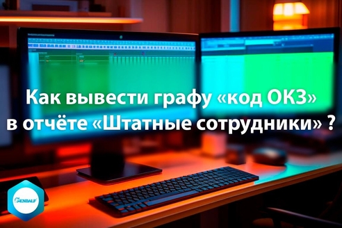 Как вывести графу «код ОКЗ» в отчёте «Штатные сотрудники»? Как вывести графу «код ОКЗ» в отчёте «Штатные сотрудники»?