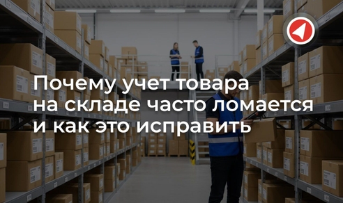 Почему учет товара на складе часто ломается и как это исправить
Почему учет товара на складе часто ломается и как это исправить