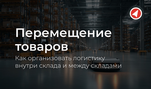 Перемещение товаров: как организовать логистику внутри склада и между складами Перемещение товаров: как организовать логистику внутри склада и между складами