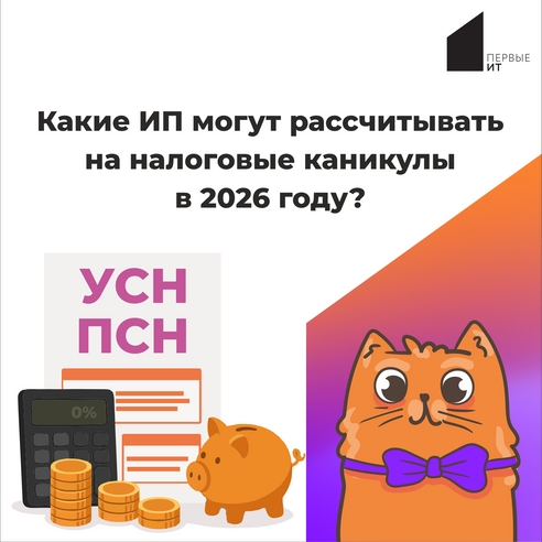 Какие ИП могут рассчитывать на налоговые каникулы в 2026 году? Какие ИП могут рассчитывать на налоговые каникулы в 2026 году?