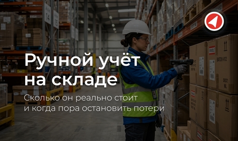 Ручной учёт на складе: сколько он реально стоит и когда пора остановить потери Ручной учёт на складе: сколько он реально стоит и когда пора остановить потери