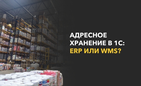 Адресное хранение в 1С: что выбрать «1С:ERP» или «1С:WMS»? Адресное хранение в 1С: что выбрать «1С:ERP» или «1С:WMS»?