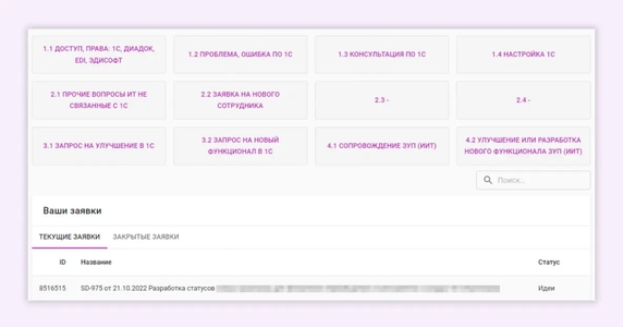 Сервисы для приема обращений пользователей Сервисы для приема обращений пользователей