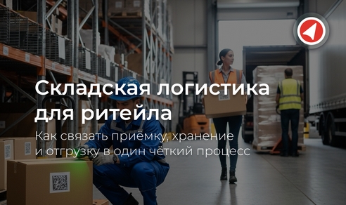 Складская логистика для ритейла: как связать приёмку, хранение и отгрузку в один чёткий процесс Складская логистика для ритейла: как связать приёмку, хранение и отгрузку в один чёткий процесс