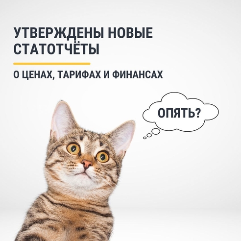 Росстат ввёл новые формы статистической отчётности о ценах, тарифах и финансах. Росстат ввёл новые формы статистической отчётности о ценах, тарифах и финансах.
