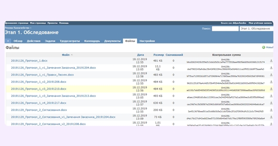Интерфейс Redmine Интерфейс Redmine