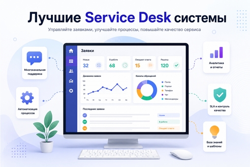 10 лучших Service Desk систем для управления заявками в 2026 году 10 лучших Service Desk систем для управления заявками в 2026 году