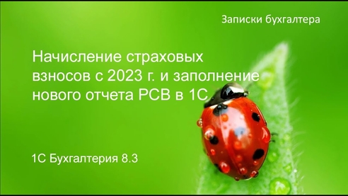 Новый отчет РСВ за 1 квартал 2023 г. Как заполнить в 1С Новый отчет РСВ за 1 квартал 2023 г. Как заполнить в 1С